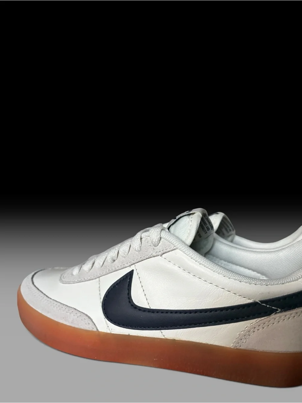 Nike Kill Shot 2 Leather Sneakers Women’s Size 6.5(US) White/Navy Swoosh/Gum NEW_10